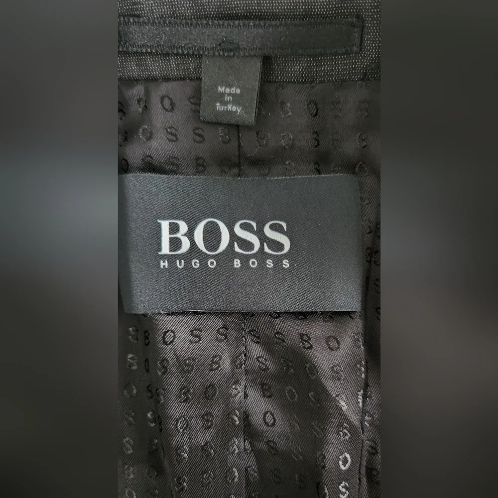 BOSS Hugo Boss Marzotto‎ Italian Fabric Wool Silk Slim Fit Blazer